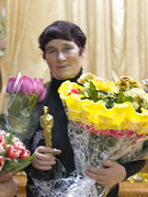 Вера Илларионовна Токбаева - рук.ансамбля