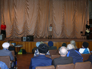 Концерт к 23 февраля в госпитале ветеранов ВО войны